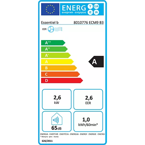Climatiseur ESSENTIELB ECM9 B3