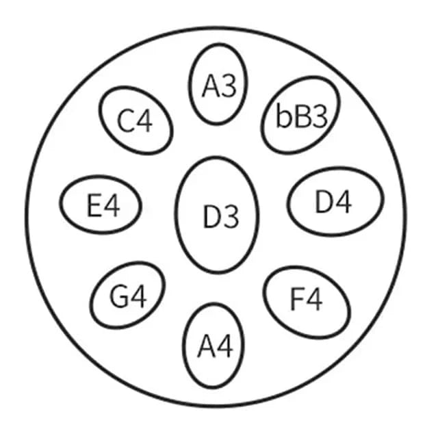 HANDPAN 9 NOTES