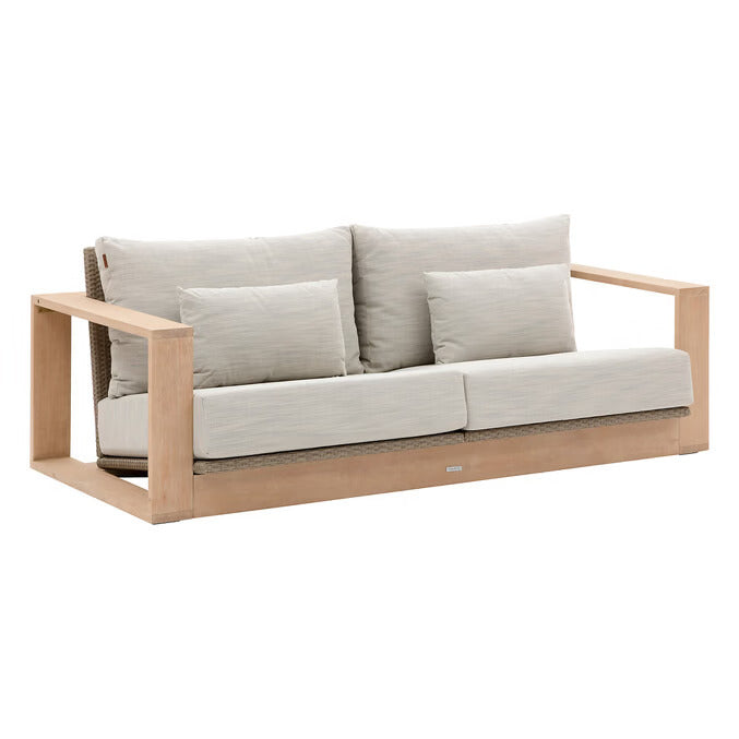 Salon de jardin 5 personnes LOEVO Eucalyptus