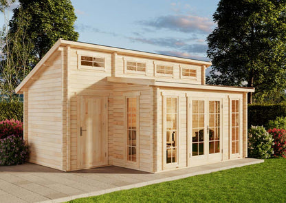 Chalet de jardin Landes ISO avec annexe