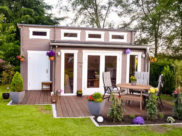 Chalet de jardin Landes ISO avec annexe