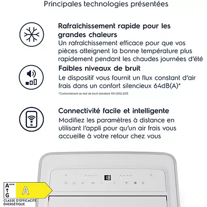 Climatiseur ELECTROLUX EXP28U340CW