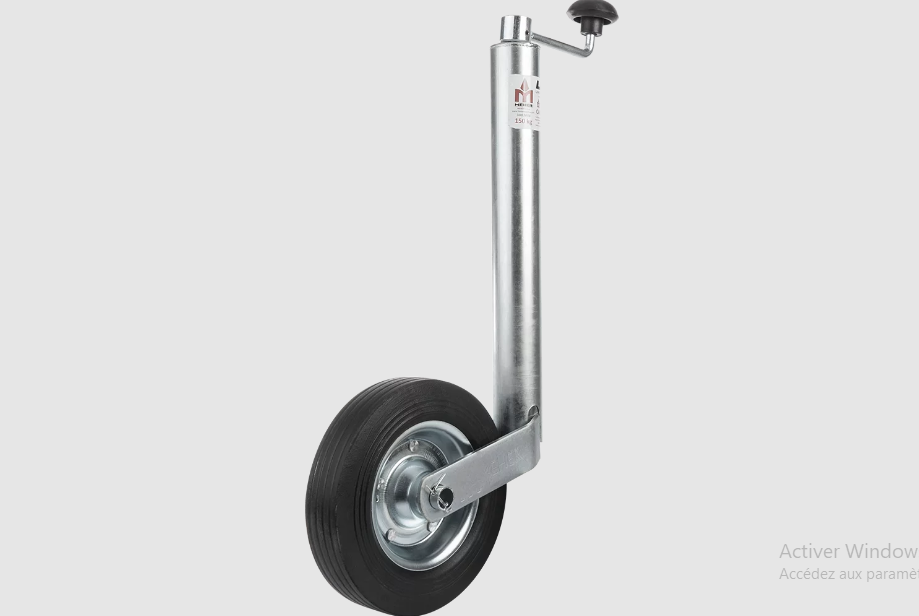 Remorque bagagère garden trailer 200 kipp 200 x 106 cm avec bâche haute bleue, arceau et roue jockey – Neuve – DESTOCKAGE