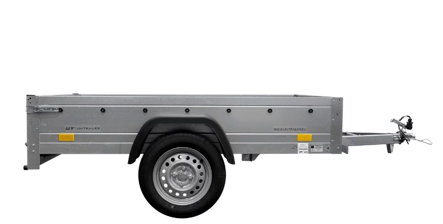 Top remorque garden trailer 200 kipp avec rehausses grillagées et roue jockey – Neuve – DESTOCKAGE