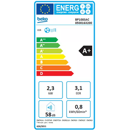Climatiseur BEKO BP108SAC