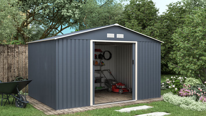 Abri de jardin métal 8.67m² – Neuf – DESTOCKAGE
