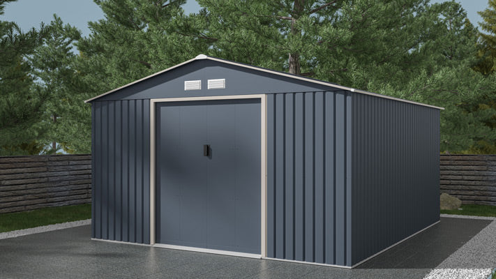 Abri de jardin métal 12.99m² – Neuf – DESTOCKAGE