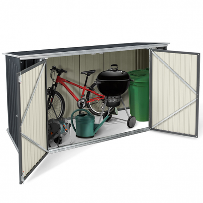 ABRI DE JARDIN EN MÉTAL VERROUILLABLE – Neuf – DESTOCKAGE