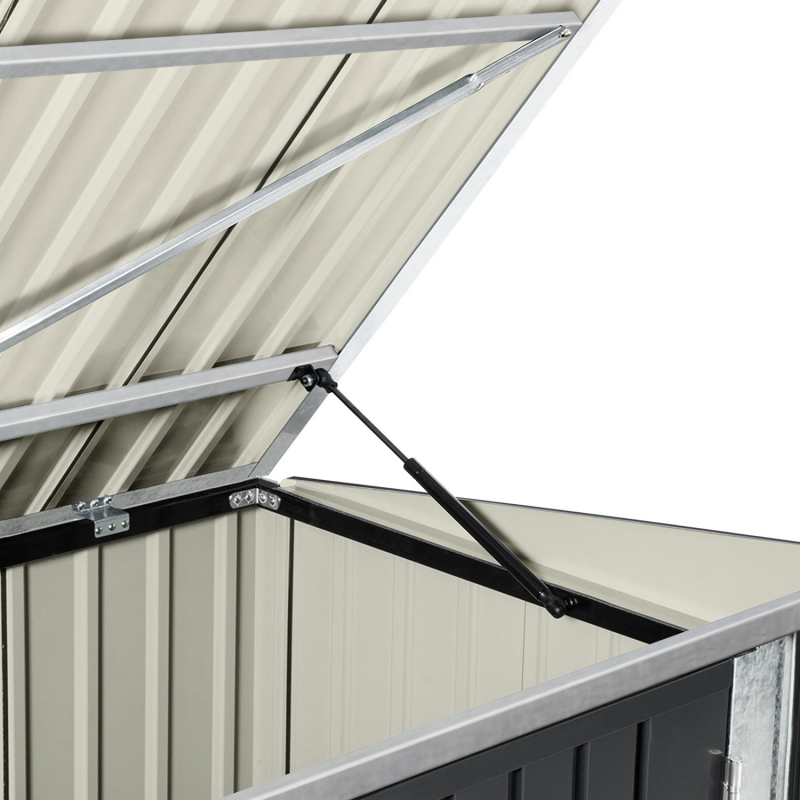 ABRI DE JARDIN EN MÉTAL VERROUILLABLE – Neuf – DESTOCKAGE