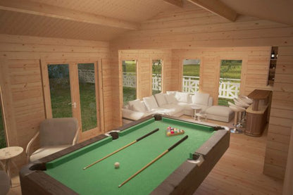 STUDIO DE JARDIN EN KIT « HANSA F » 26M² | 70MM