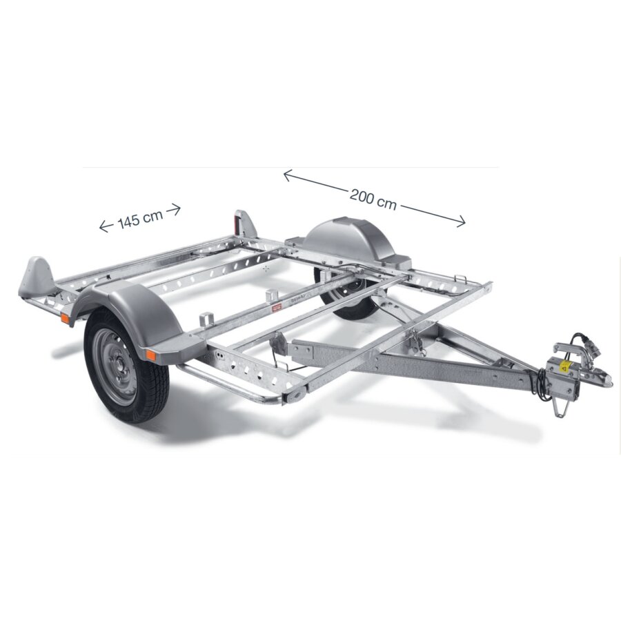 Châssis nu 750 kg NORAUTO PREMIUM 145