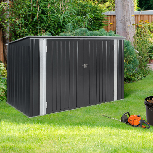 ABRI DE JARDIN EN MÉTAL VERROUILLABLE – Neuf – DESTOCKAGE