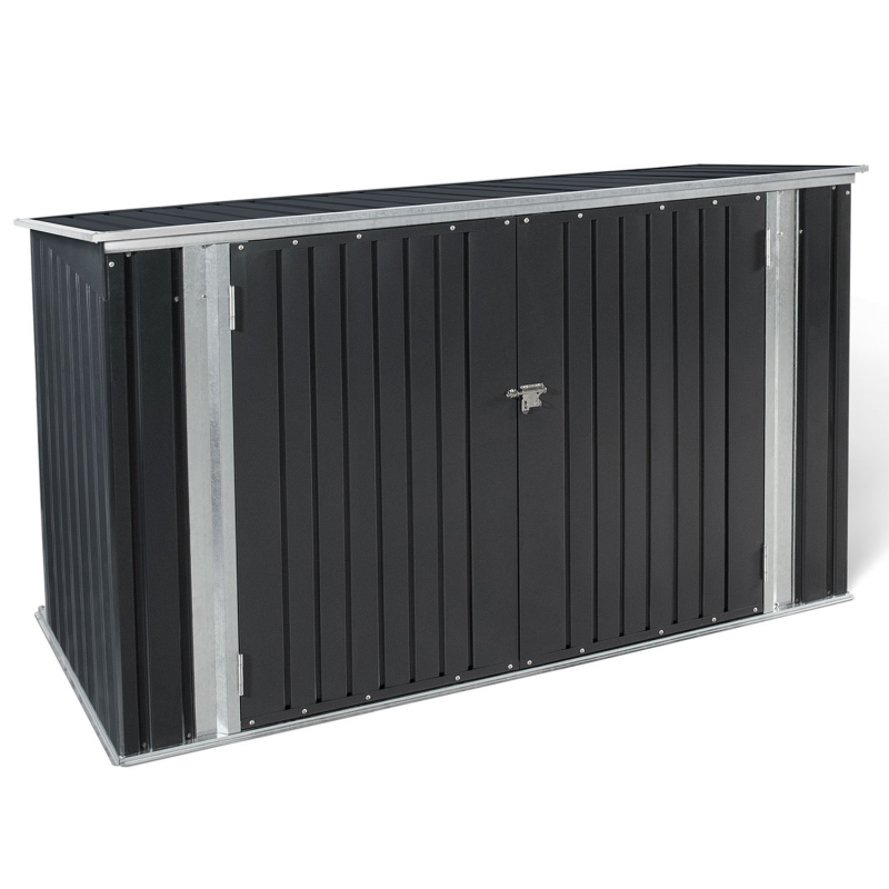 ABRI DE JARDIN EN MÉTAL VERROUILLABLE – Neuf – DESTOCKAGE