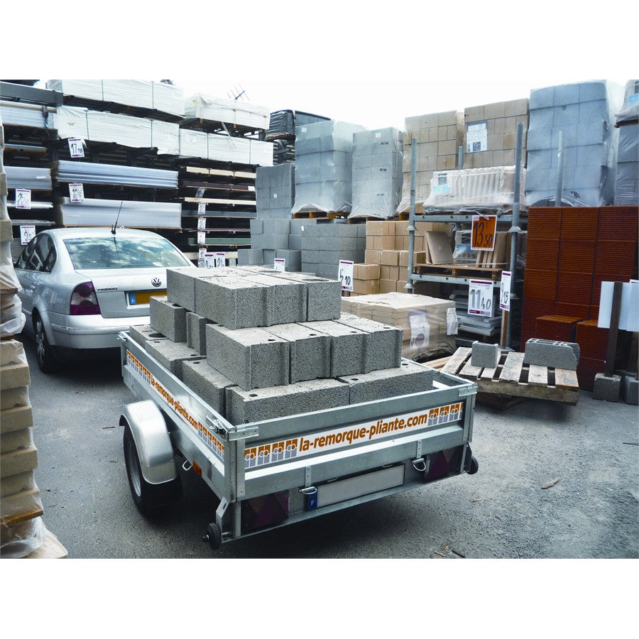 Remorque pliante 750 Kg LA REMORQUE PLIANTE WT175BF